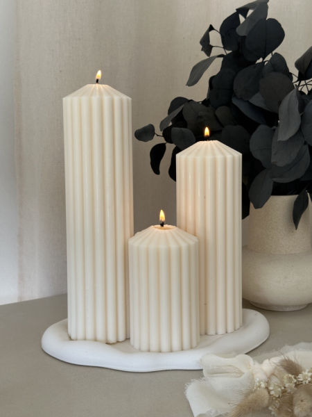 PILLAR zestaw świec sojowych