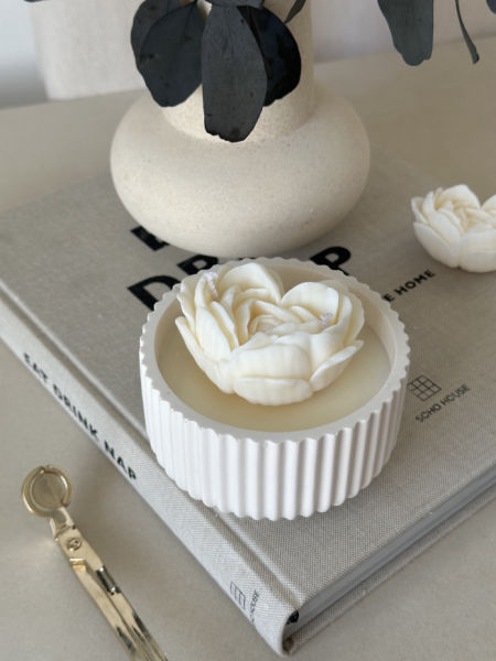 Świeca sojowa DALIA & SERCE