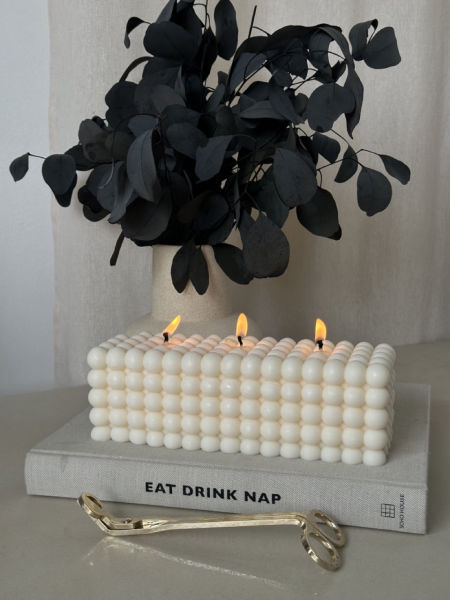 Bubble XL świeca sojowa